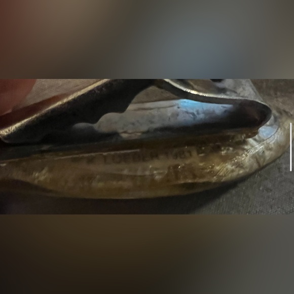 Vintage Ken Loeber Pop Art Tie Bar Clothes Clip Pin Minnow Fish Acrylic Lucite - Picture 5 of 5